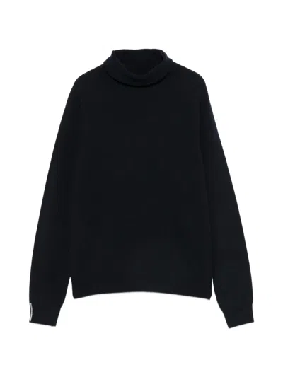 Peserico Roll-neck Silk-blend Sweater In Black