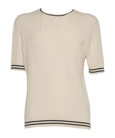 PESERICO PESERICO RIBBED T-SHIRT