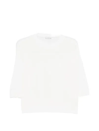 Peserico Round-neck T-shirt In White