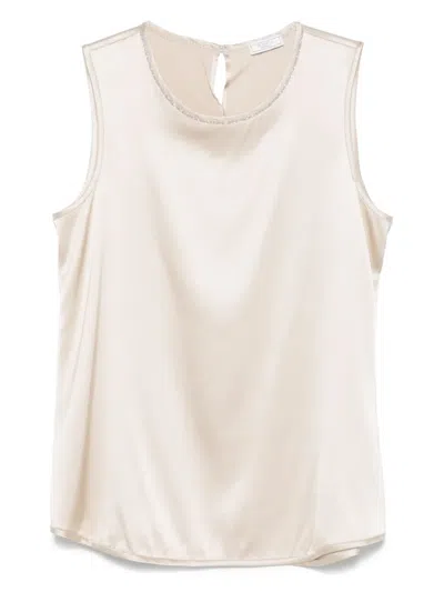 PESERICO ROUND-NECK TOP