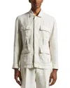 Peserico Safari Jacket In Quartz Sand