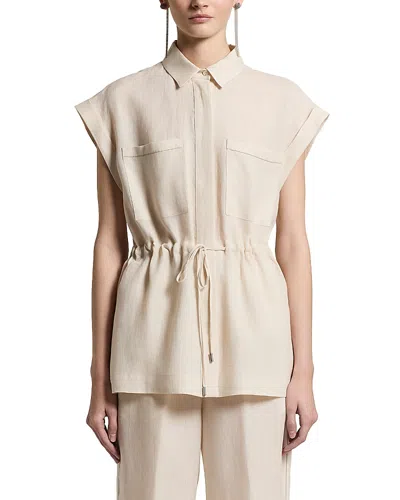 Peserico Safari Shirt In Neutral