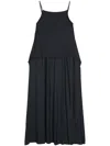 Peserico Satin Asymmetric Top In Blue