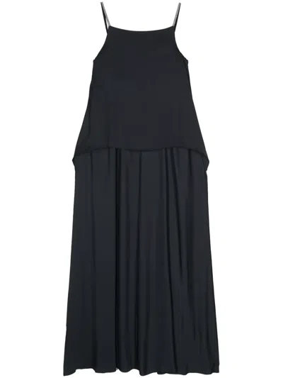 Peserico Satin Asymmetric Top In Blue