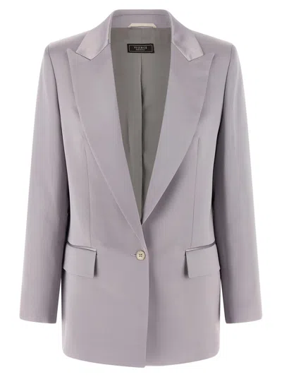 PESERICO SATIN BLAZER