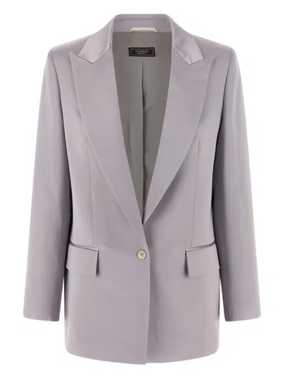 PESERICO SATIN BLAZER