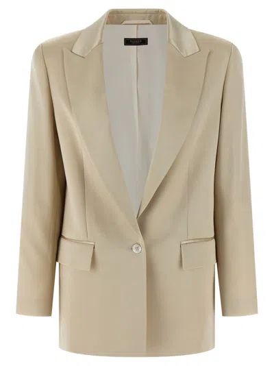 PESERICO SATIN BLAZER