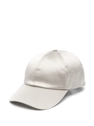 Peserico Satin Cap In Green