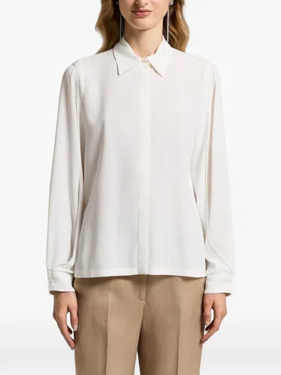 Peserico Seam Shirt In White