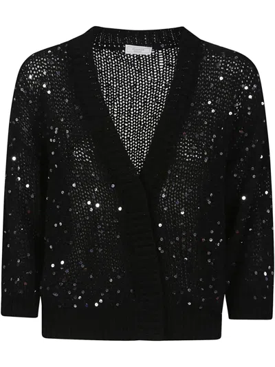 PESERICO SEQUIN-EMBELLISHED CARDIGAN