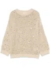 PESERICO SEQUIN-EMBELLISHED SWEATER