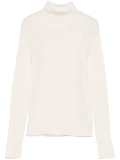 Peserico Sequin-embellished T-shirt In White