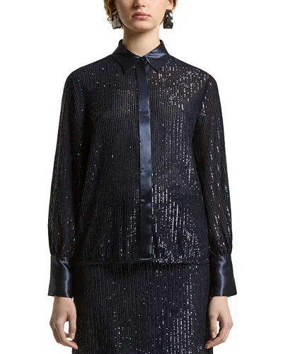 PESERICO SEQUINED BLOUSE