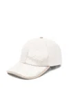Peserico Sequinned Cap In Neutrals