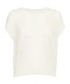 Peserico Sequinned Vest In White