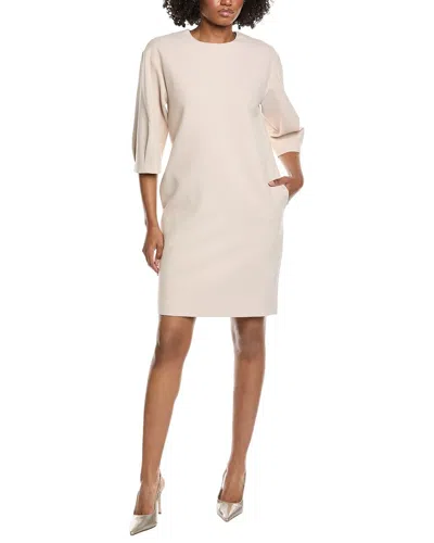 Peserico Shift Dress In Neutral