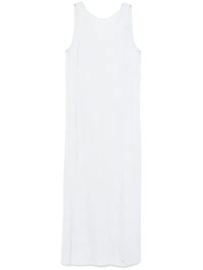 Peserico Shift Midi Dress In Blue