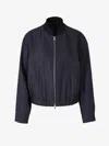 Peserico Shiny Bomber Jacket