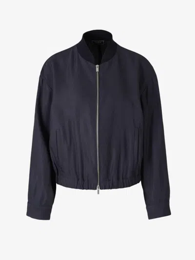 Peserico Shiny Bomber Jacket