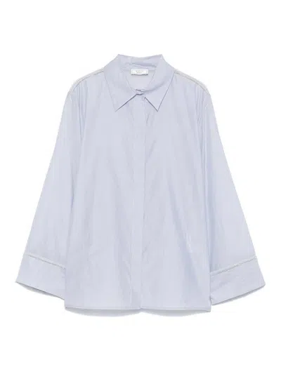 Peserico Camisa - Azul Claro