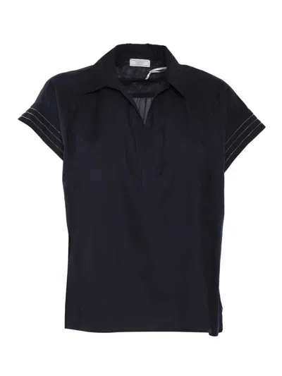 Peserico Shirt In Blue