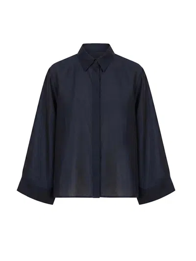 Peserico Shirt In Blue