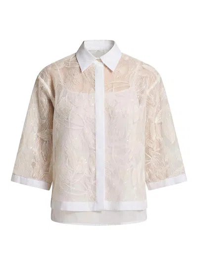 Peserico Shirt In White