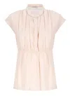 Peserico Pink Cotton Blouse