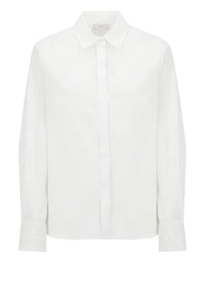 Peserico Cotton Shirt In White