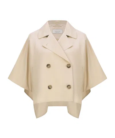 PESERICO PESERICO DOUBLE BREASTED LIGHTWEIGHT TRENCH