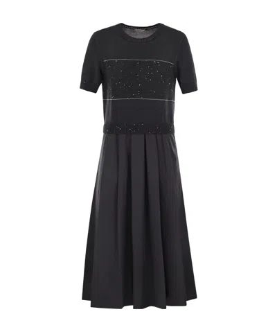 PESERICO SHORT SLEEVE DRESS