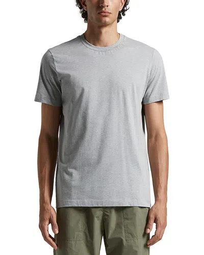 Peserico Short Sleeve Knit Tee In Gray