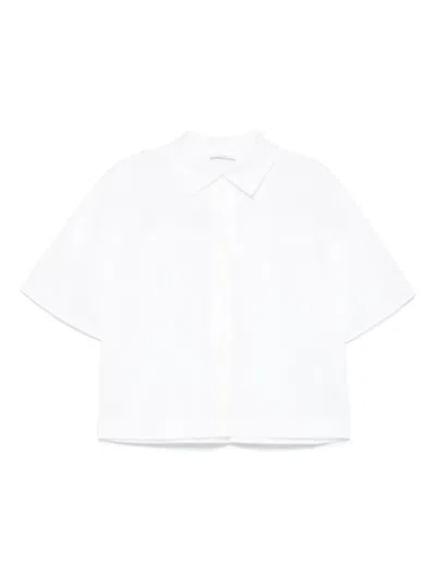 Peserico Short-sleeve Shirt In White