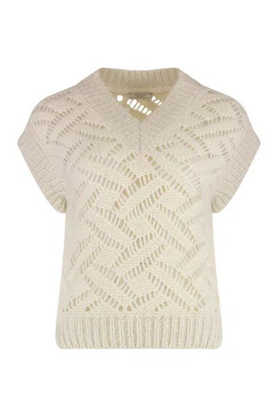 PESERICO PESERICO SHORT-SLEEVED PULLOVER
