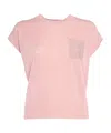 Peserico Knitted Sweater In Pink