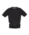 Peserico T-shirt In Linen And Cotton Yarn