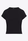 Peserico Short-sleeved Top In Navy