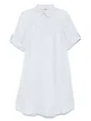 Peserico Short-sleeves Mini Dress In Blue