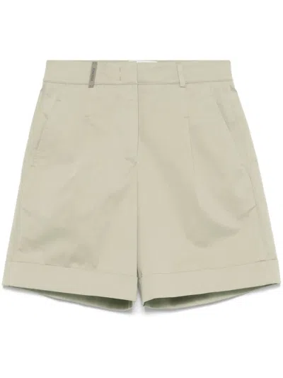 Peserico Shorts In Green