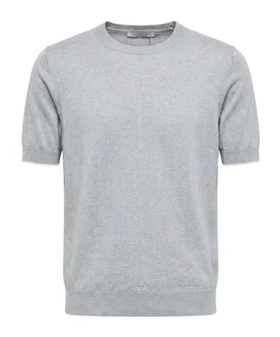 Peserico Short-sleeve T-shirt In Gray