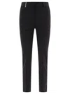 Peserico Pressed-crease Faille Tapered Trousers