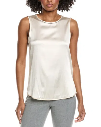 Peserico Silk-blend Camisole In White