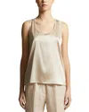 Peserico Sleeveless Relaxed Fit Lightweight Scoop Neck Top