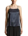 Peserico Silk Blend Square Neck Camisole In Space Blue