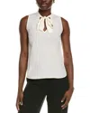 Peserico Silk-blend Top In White