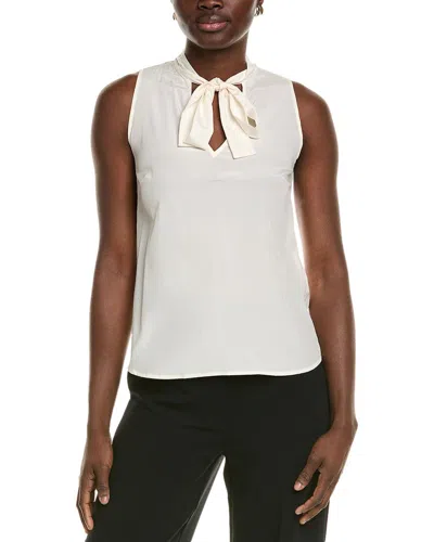 Peserico Silk-blend Top In White