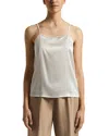 Peserico Silk Camisole In Quartz Sand