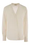 Peserico Silk Crepe Shirt