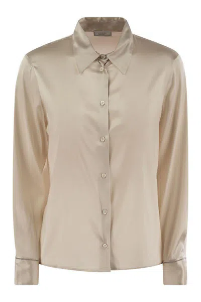 PESERICO PESERICO SILK CREPE SHIRT