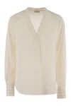 Peserico Silk Crepe Shirt